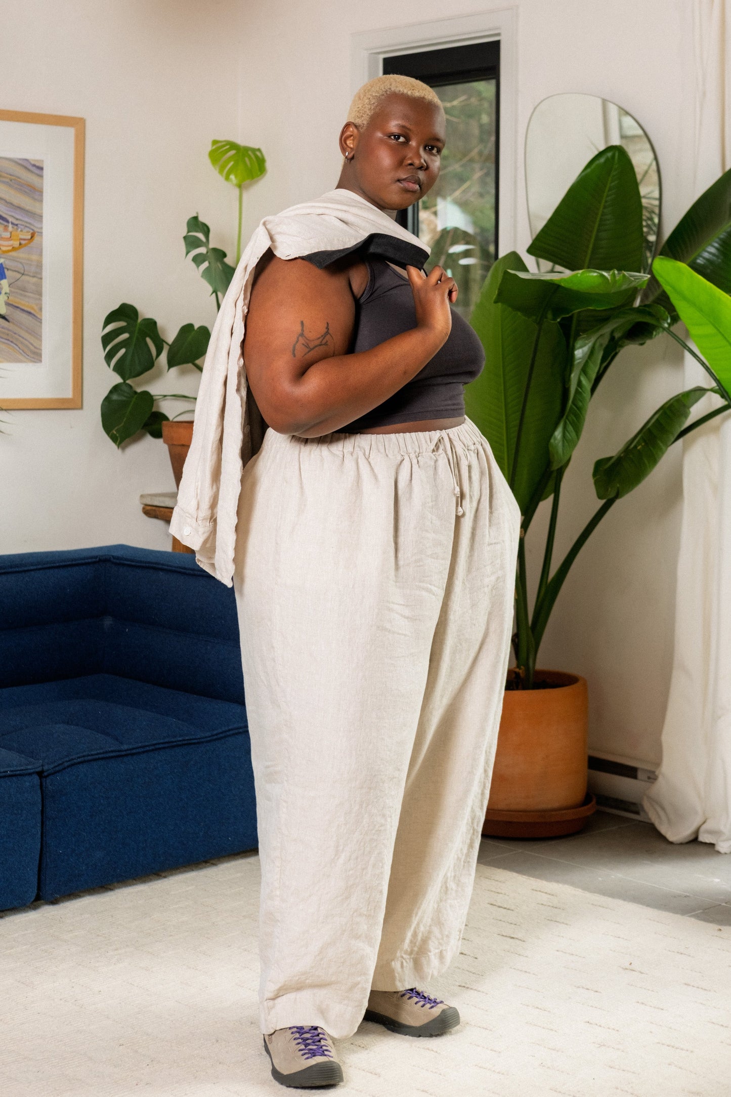 August Pants - Oatmeal