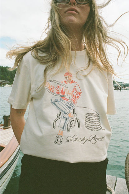 The Saturday Project - Sailor Graphic Tee (+ 2 colours)