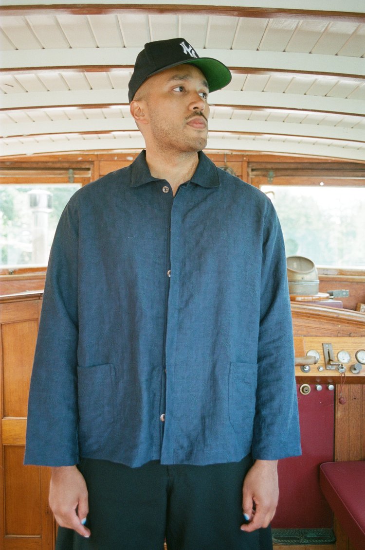 The Saturday Project - Paisley Linen Overshirt (+ 2 colours)