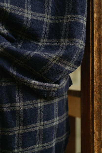 Winter PJs - Blue Plaid Flannel