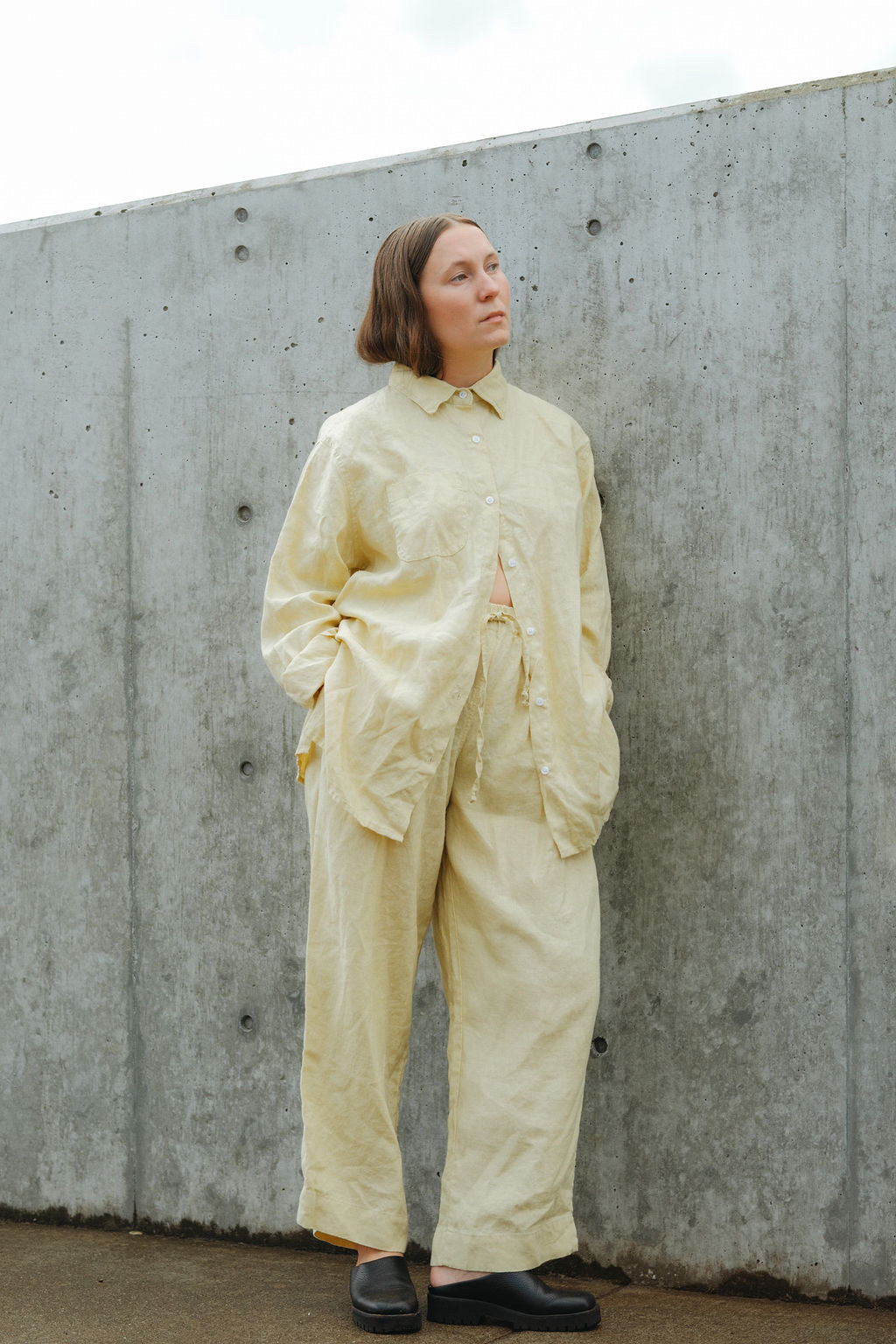 August Pants - Limoncello