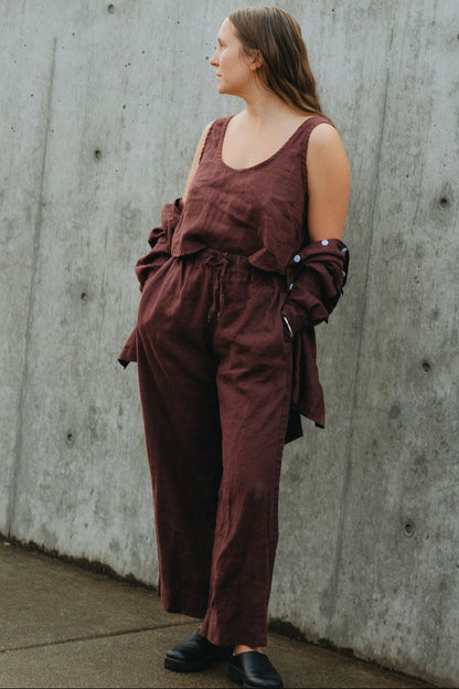 August Pants - Shiraz