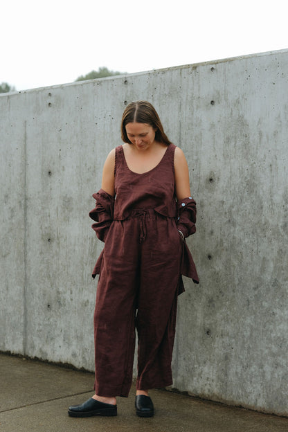 August Pants - Shiraz