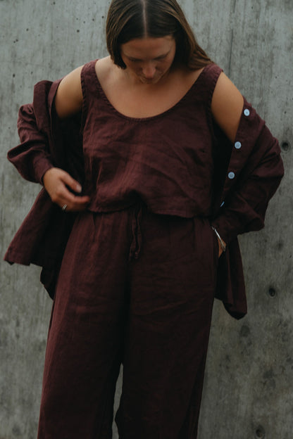 August Pants - Shiraz