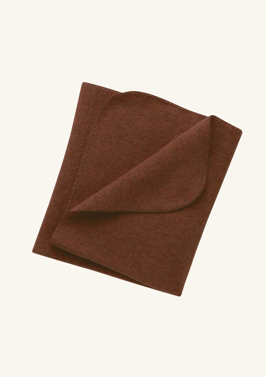 Engel Fleece Wool Blanket - Cinnamon
